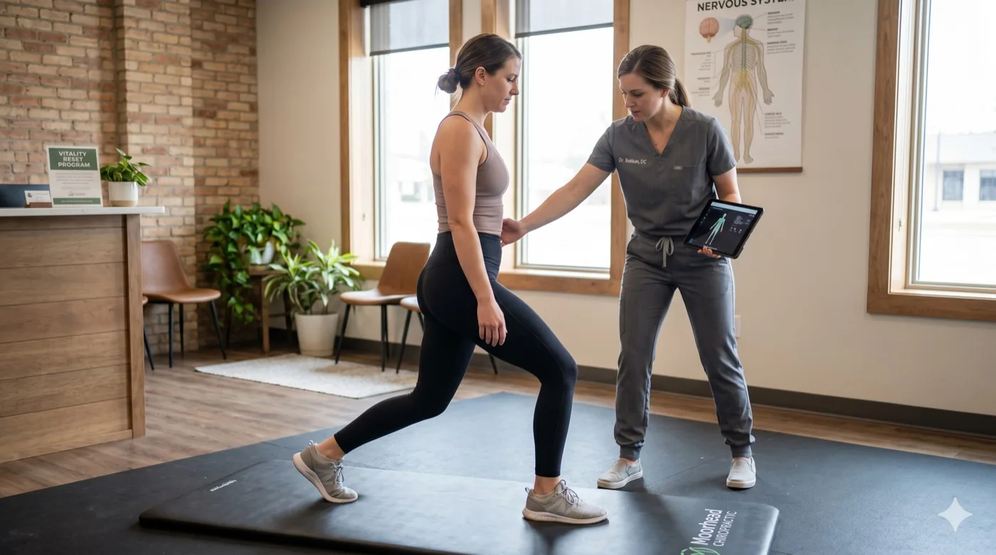 3D movement assessment and chiropractic care in the Moorhead clinic